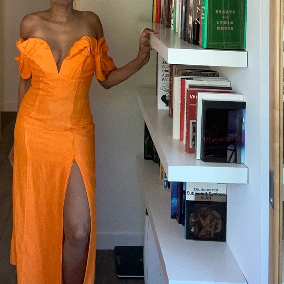 Cult Gaia Muna Off-the-Shoulder A-line dress - Picture 5 of 8